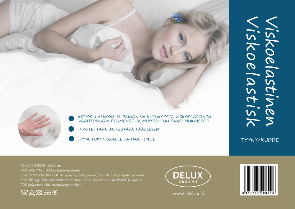 Delux Orto-tyyny 40x60cm (DX109V)